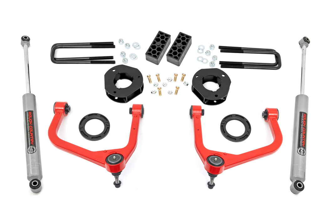 Rough Country 3.5 Inch Lift Kit | Chevy Silverado 1500 2WD/4WD (2019-2024 &amp; Classic)