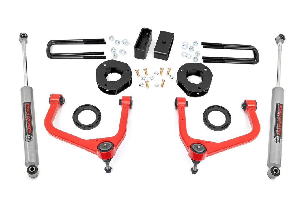 Rough Country 3.5 Inch Lift Kit | GMC Sierra 1500 2WD/4WD (2019-2025 &amp; Classic)