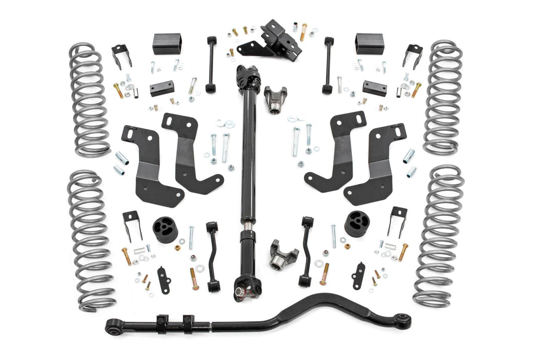 Rough Country 3.5 Inch Lift Kit - C/A Drop - 4-Door - 392 | Jeep Wrangler Unlimited (18-23)
