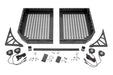 Rough Country Cargo Rack, Dual 2" Black LED Pairs, Flush Mount, Polaris Ranger XP 1000
