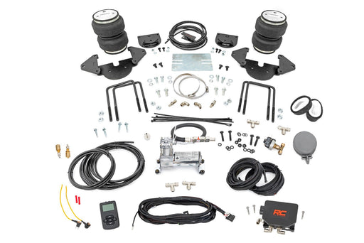 Rough Country Air Spring Kit w/compressor - Stock Height - Wireless Controller, Chevy/GMC 1500 (19-25
