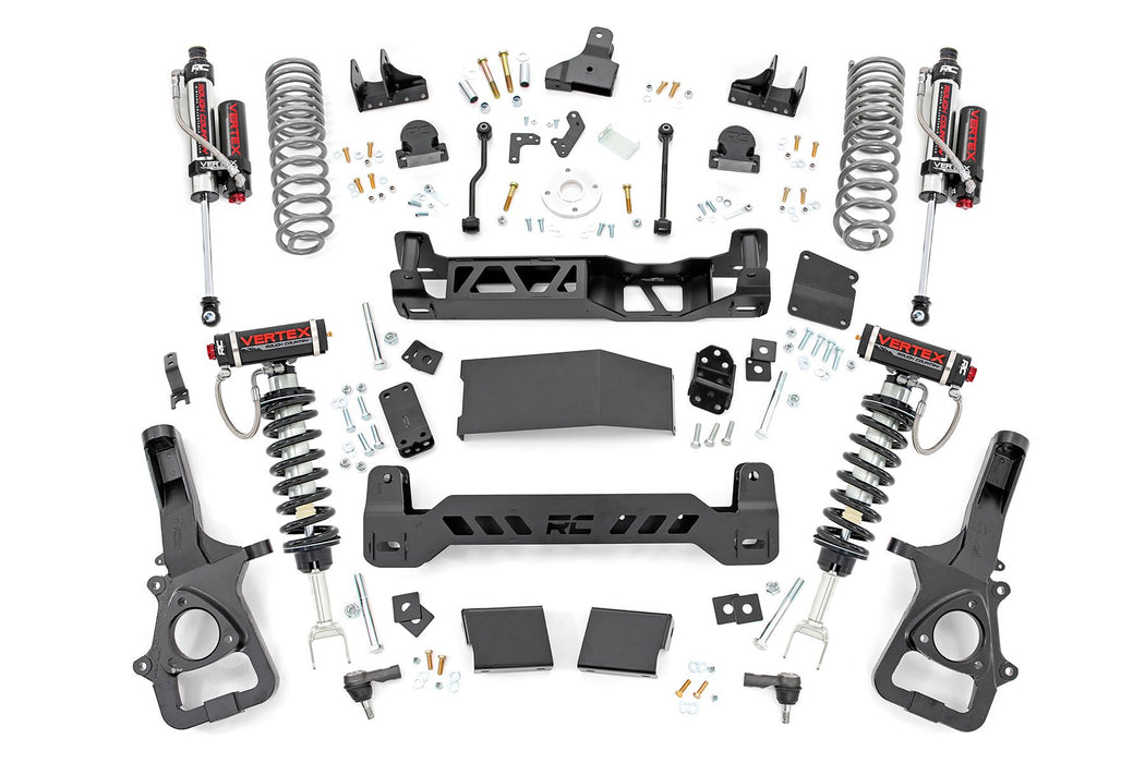 Rough Country 6 Inch Lift Kit - 22XL - Vertex - Dual Rate Coils | Ram 1500 4WD (2019-2024)