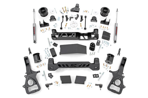 Rough Country 5 Inch Lift Kit, Air Ride, Ram 1500 4WD (2019-2024)