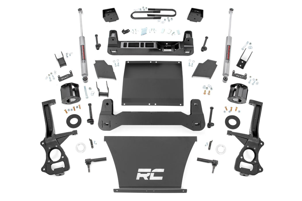 Rough Country 6 Inch Lift Kit - Mono Leaf Rear - N3 | GMC Sierra 1500 2WD/4WD (2025)