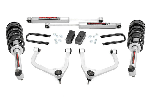 Rough Country 3.5 Inch Lift Kit, N3 Struts, GMC Sierra 1500 2WD/4WD (2025)