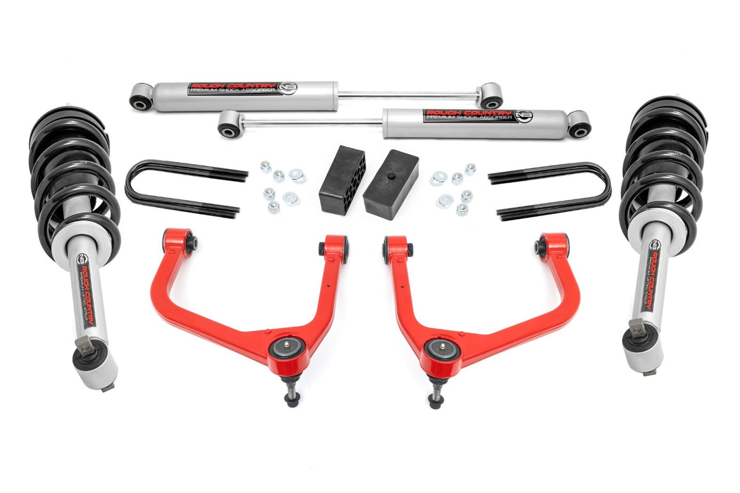 Rough Country 3.5 Inch Lift Kit - N3 Struts | GMC Sierra 1500 2WD/4WD (2025)