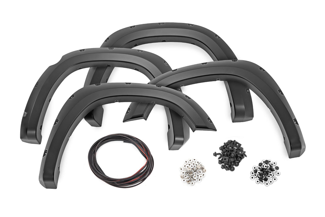 Rough Country Pocket Fender Flares - PAJ Quartz Gray | Ram 1500 2WD/4WD (2019-2024)