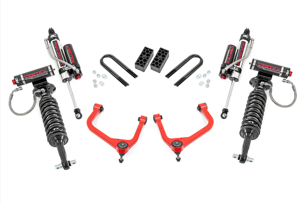 Rough Country 3.5 Inch Lift Kit - Vertex - Rear Mono Leaf | Chevy Silverado 1500 (22-24)
