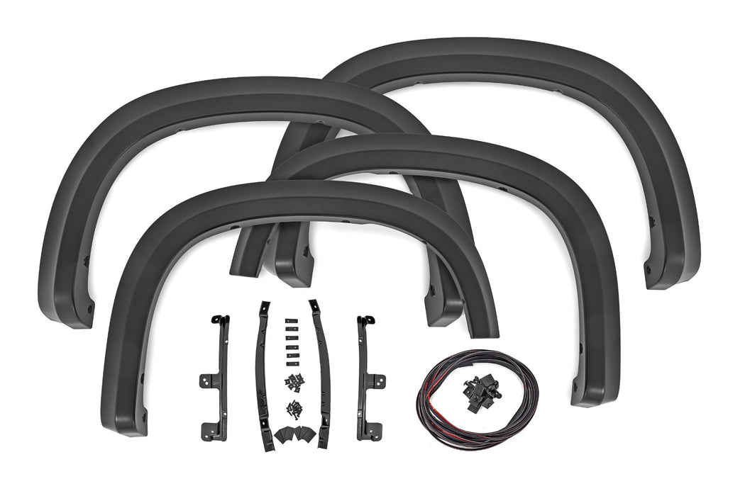 Fender Flares - Sport - GXD Sterling Grey Metallic - Chevy Silverado 1500 (19-24)