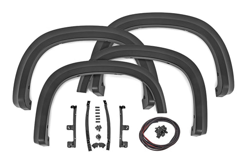 Rough Country Fender Flares, Sport, GXN Deep Bronze, Chevy Silverado 2500/3500 (2020-2024)