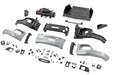 Rough Country Front FXS Bumper, 12000S, GAN Silver Ice Metallic, Chevy Silverado 1500 (2023-2026), view 5