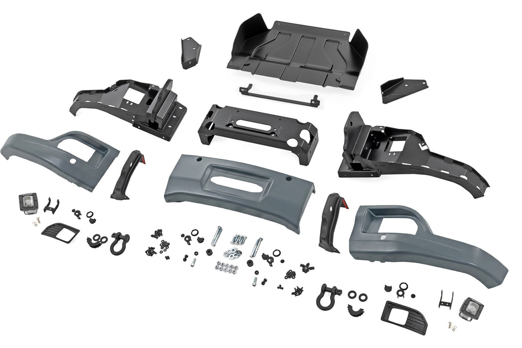 Rough Country Bumper Cover, GNO Slate Gray, Chevy Silverado 1500 2WD/4WD (2023-2026), view 6