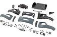 Rough Country Front FXS Bumper, 12000S, GNO Slate Gray, Chevy Silverado 1500 (2023-2026), view 6