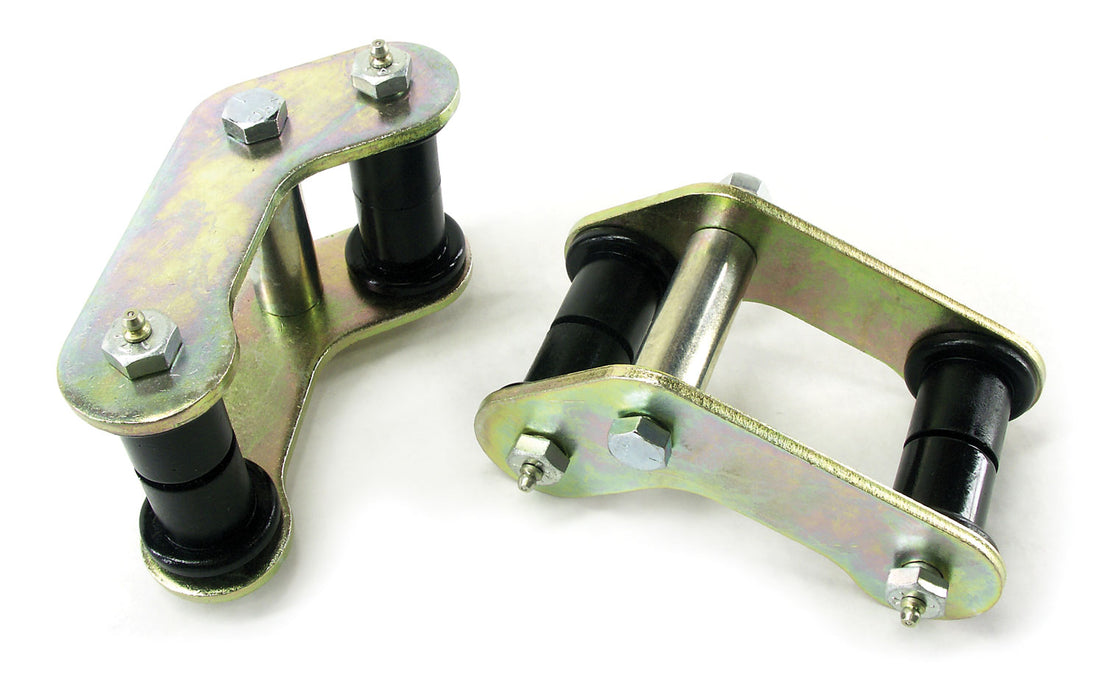 Jeep Wrangler YJ HD Rear KickBack Shackle Kit Pair TeraFlex