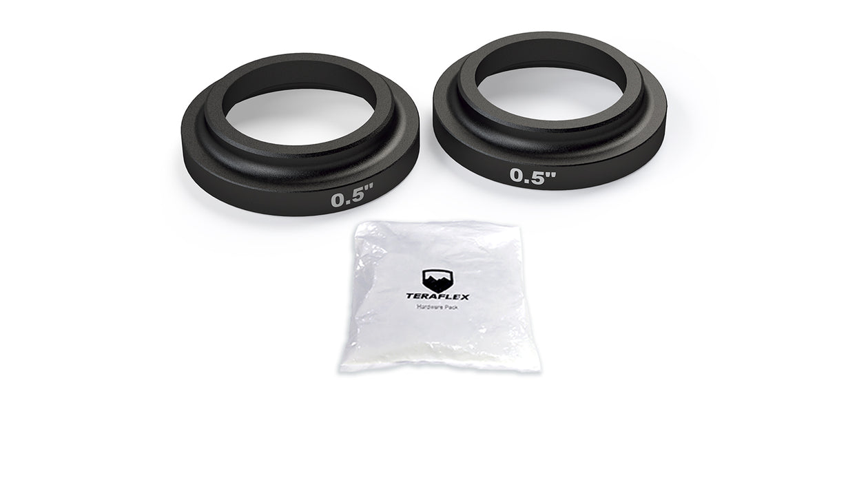 20-Up Jeep Gladiator 0.5 Inch Bump Stop Strike Pad Shim Kit Rear Upper TeraFlex