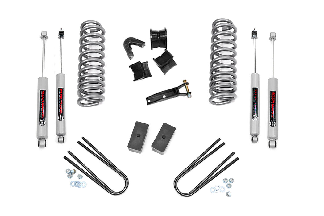 Rough Country 4 Inch Lift Kit - Rear Blocks | Ford F-100 4WD (1970-1976)