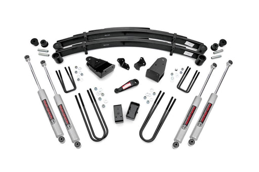 Rough Country 4 Inch Lift Kit, Ford F-250 4WD (1980-1986)