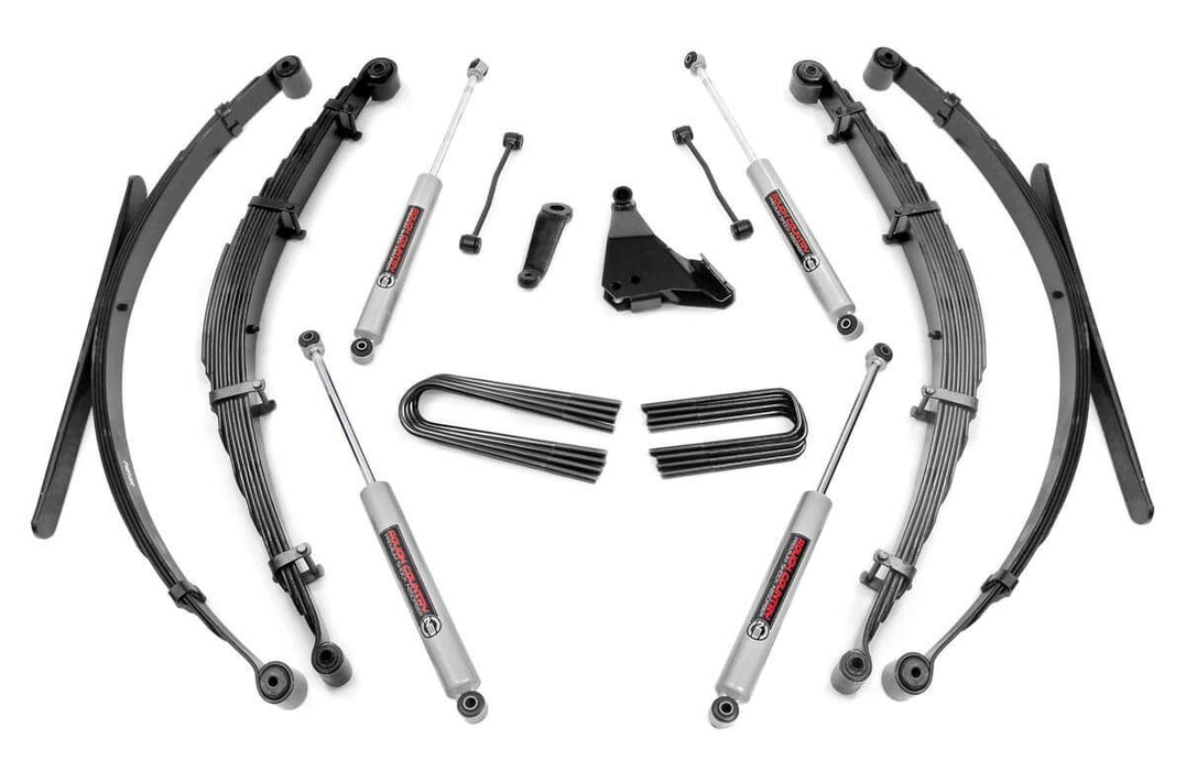 Rough Country 6 Inch Lift Kit - Rear Springs | Ford F-250/F-350 Super Duty 4WD (1999) | P/N 49230