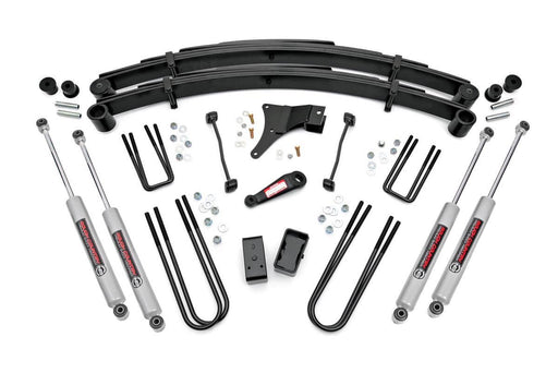 Rough Country 6 Inch Lift Kit, Rear Blocks, Ford F-250/F-350 Super Duty 4WD (1999)