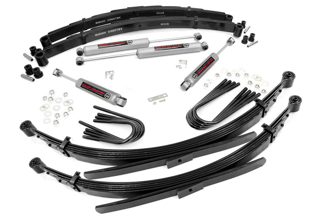 Rough Country 2 Inch Lift Kit - 56 Inch RR Springs | Chevy/GMC 3/4-Ton Suburban 4WD (88-91) | P/N 265-88-9230