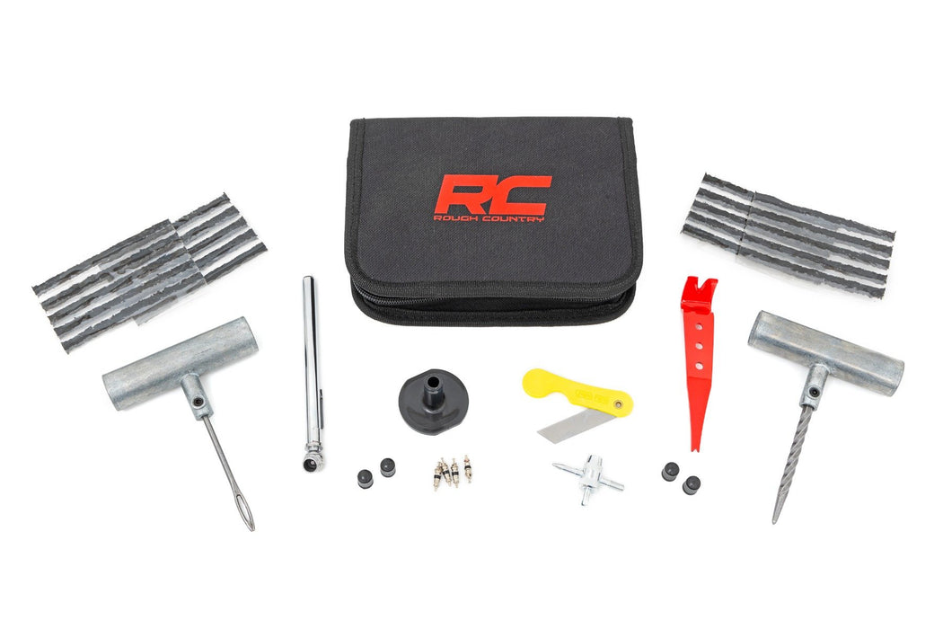 Rough Country Emergency Tire Repair Kit w/Carrying Case - 39pcs