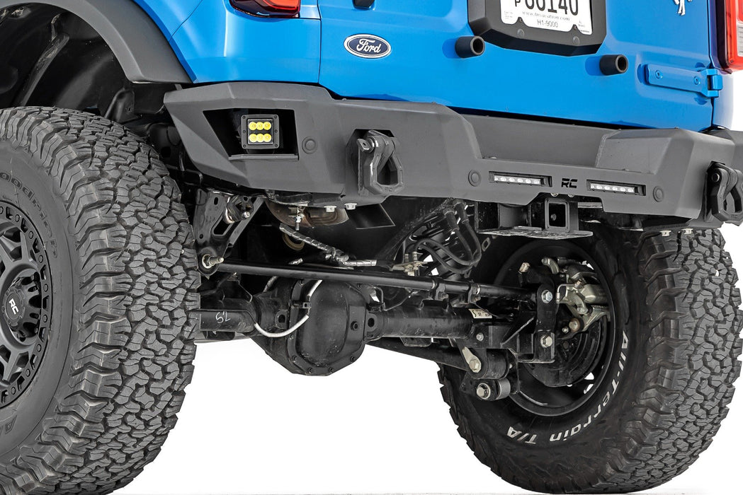 Rough Country Muffler Delete Kit, 2.3, 2.7L Engines, Ford Bronco 4WD (2021-2024)