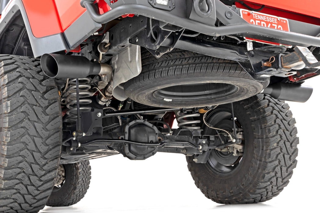 Rough Country Performance Cat-Back Exhaust - Stainless - 3.6L | Jeep Gladiator JT (20-25) | P/N 96015