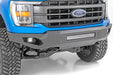 Rough Country High Clearance Front Bumper, LED Lights & Skid Plate, Ford F-150 (2021-2024)