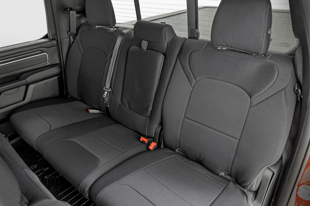Rough Country Seat Covers, Bucket Seats, FR & RR, Ram 1500 2WD/4WD (2019-2025), view 3
