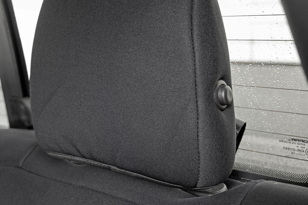 Rough Country Seat Covers, Bucket Seats, FR & RR, Ram 1500 2WD/4WD (2019-2025), view 5