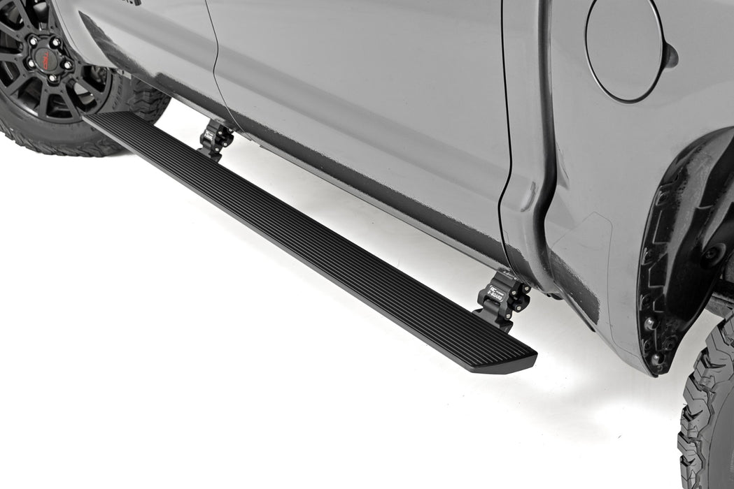 Rough Country Power Running Boards - Dual Electric Motor - CrewMax | Toyota Tundra (07-21)