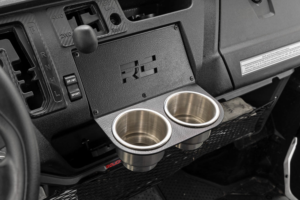 Rough Country Cup Holder - MLC-8 Mount | Honda Pioneer 1000