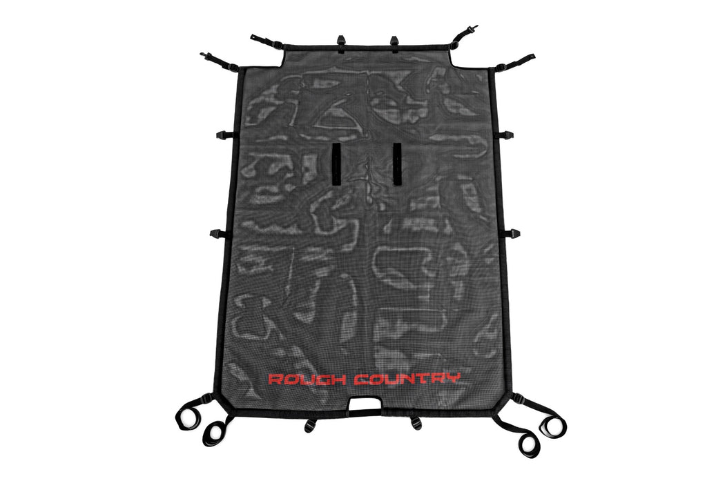 Rough Country Mesh Bikini Top Plus, Black, Ford Bronco 4WD (2021-2024), view 5