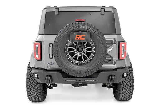 Rough Country Rear Bumper, Black Series LED, 6" Pair, Slim Line, Ford Bronco (2021-2025), view 2