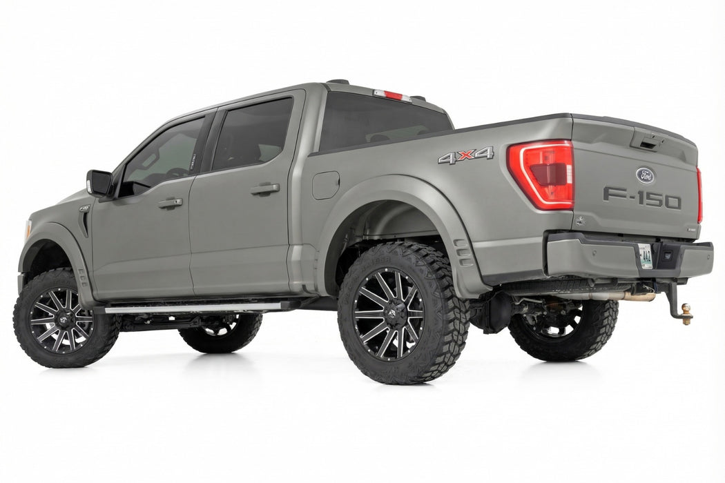 Rough Country Fender Flares, SF1, T9 Marsh Gray, Ford F-150 2WD/4WD (2021-2026), view 3