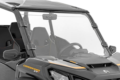 Rough Country Full Windshield, Scratch Resistant, Can-Am Commander 1000R
