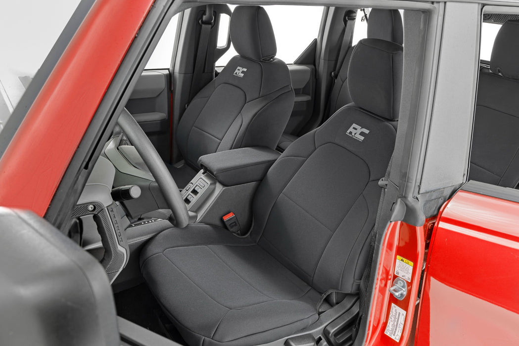 Rough Country Ford Bronco Seat Covers, Ford Bronco (2021-2024)