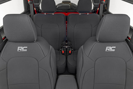 Rough Country Seat Covers, Bucket Seats, FR & RR, Ford Bronco (2 Door) 4WD (2021-2025), view 2