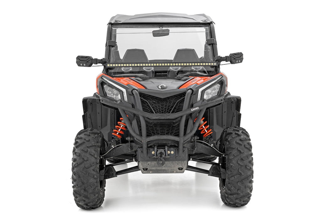 Rough Country LED Light Kit, Front Mount, 40" Black-Series Single Row, Can-Am Maverick Sport 1000R, view 3