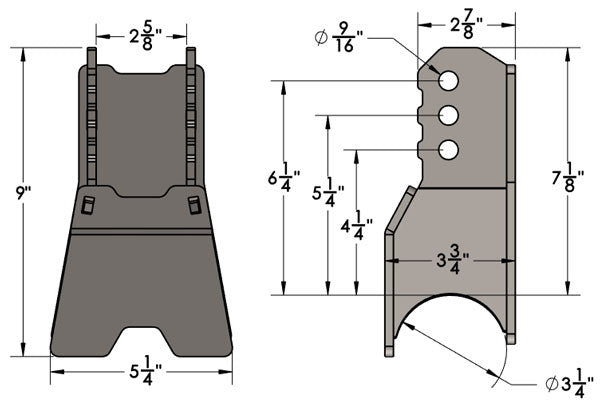 Universal Axle Bracket Kit