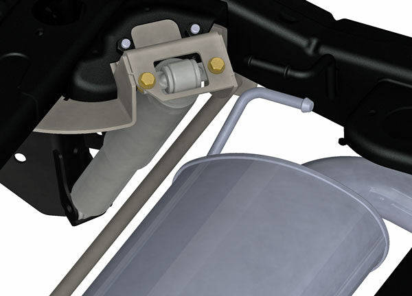 JK Rear Long Travel Shock Mount
