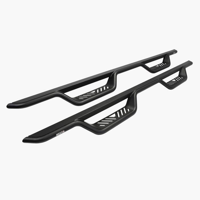 Westin Outlaw Drop Nerf Step Bars | Textured Black | P/N 20-11955