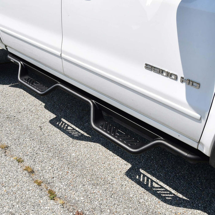 Westin Outlaw Drop Nerf Step Bars | Textured Black | P/N 20-11955, view 7