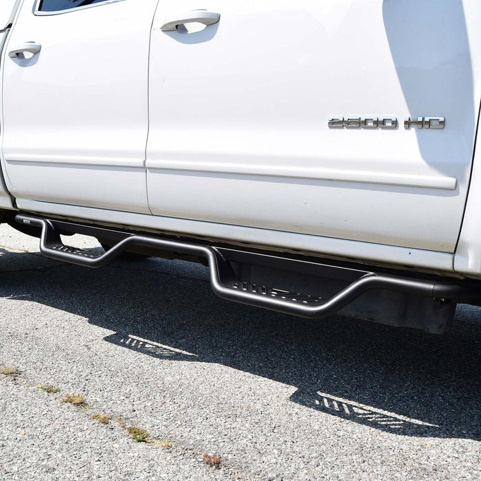 Westin Outlaw Drop Nerf Step Bars | Textured Black | P/N 20-11955, view 8