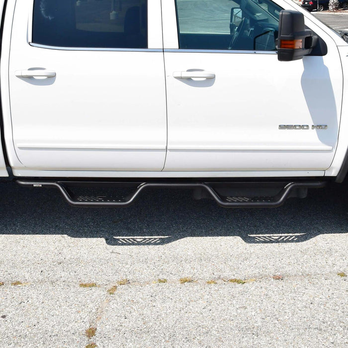 Westin Outlaw Drop Nerf Step Bars | Textured Black | P/N 20-11955, view 10