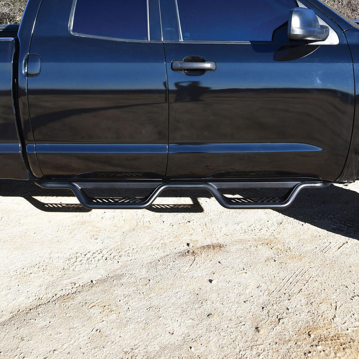 Westin Outlaw Drop Nerf Step Bars | Textured Black | Toyota Tundra (2007-2021) | P/N 20-13245, view 10