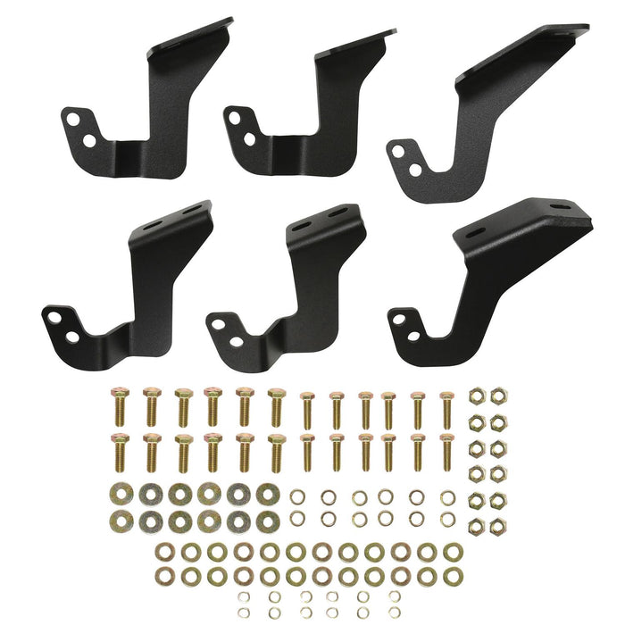 Westin Outlaw Drop Nerf Step Bars | Textured Black | Toyota Tundra (2007-2021) | P/N 20-13245, view 5
