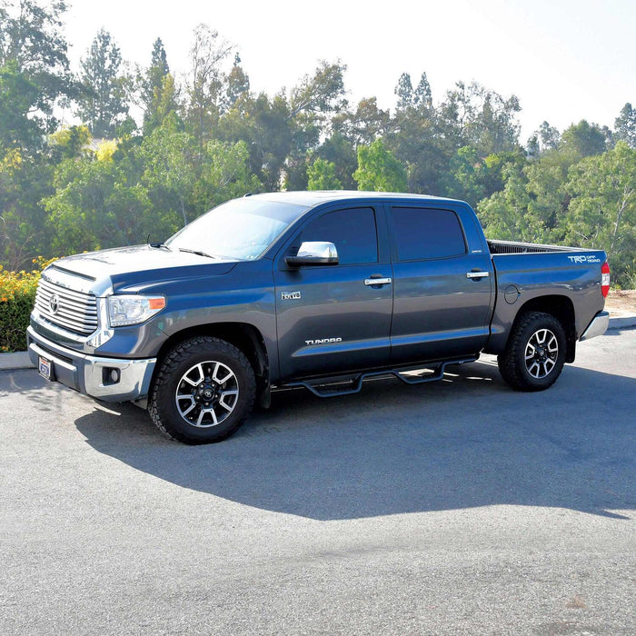 Westin Outlaw Drop Nerf Step Bars | Textured Black | Toyota Tundra (2007-2021) | P/N 20-13255, view 11