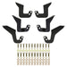 Westin Outlaw Drop Nerf Step Bars | Textured Black | Toyota Tundra (2007-2021) | P/N 20-13255, view 5