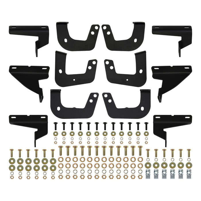 Westin Outlaw Drop Nerf Step Bars | Textured Black | Jeep Wrangler JK (2007-2018) | P/N 20-13295, view 4